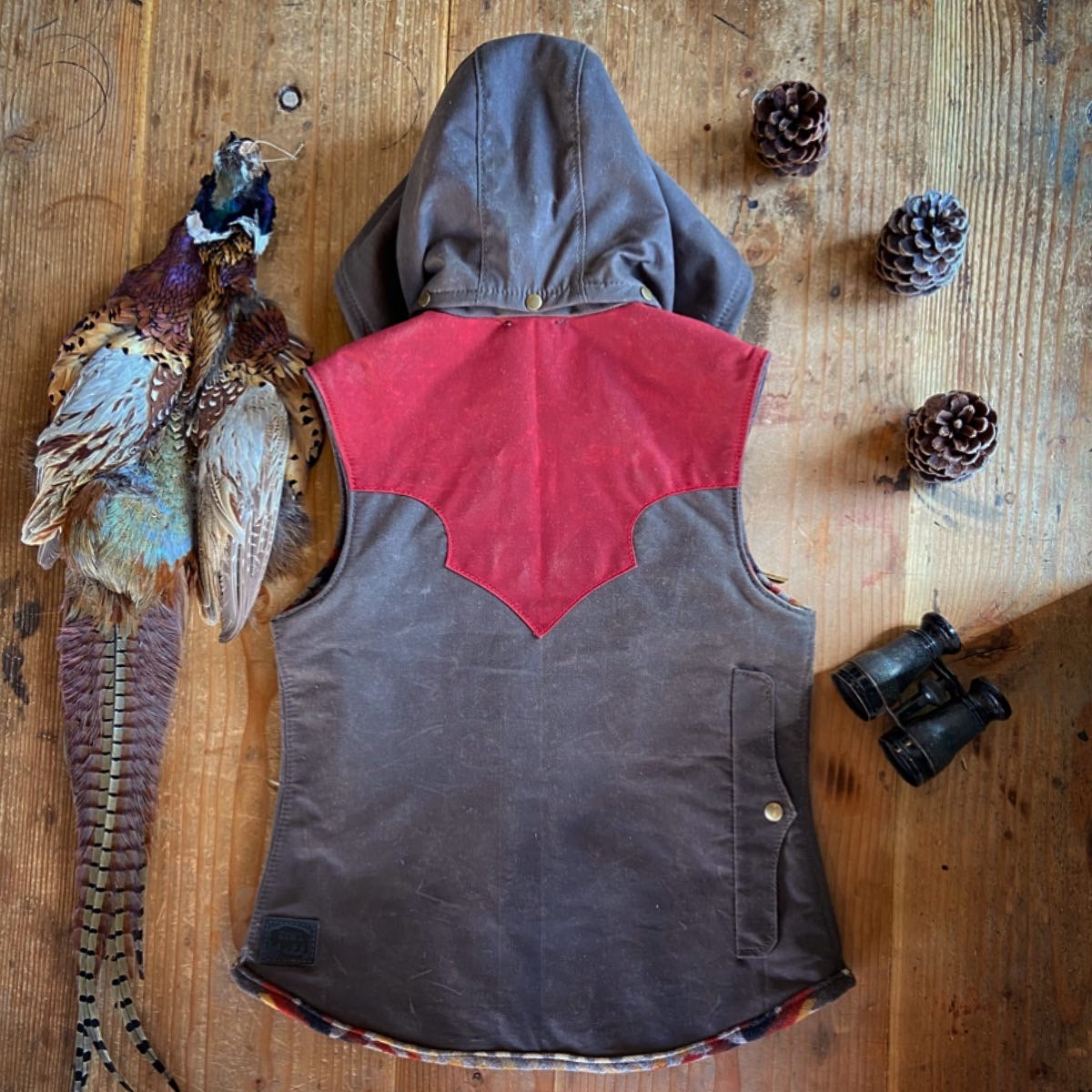Filson - Horseshoes protect hooves. Our Wax Work Vest protects you
